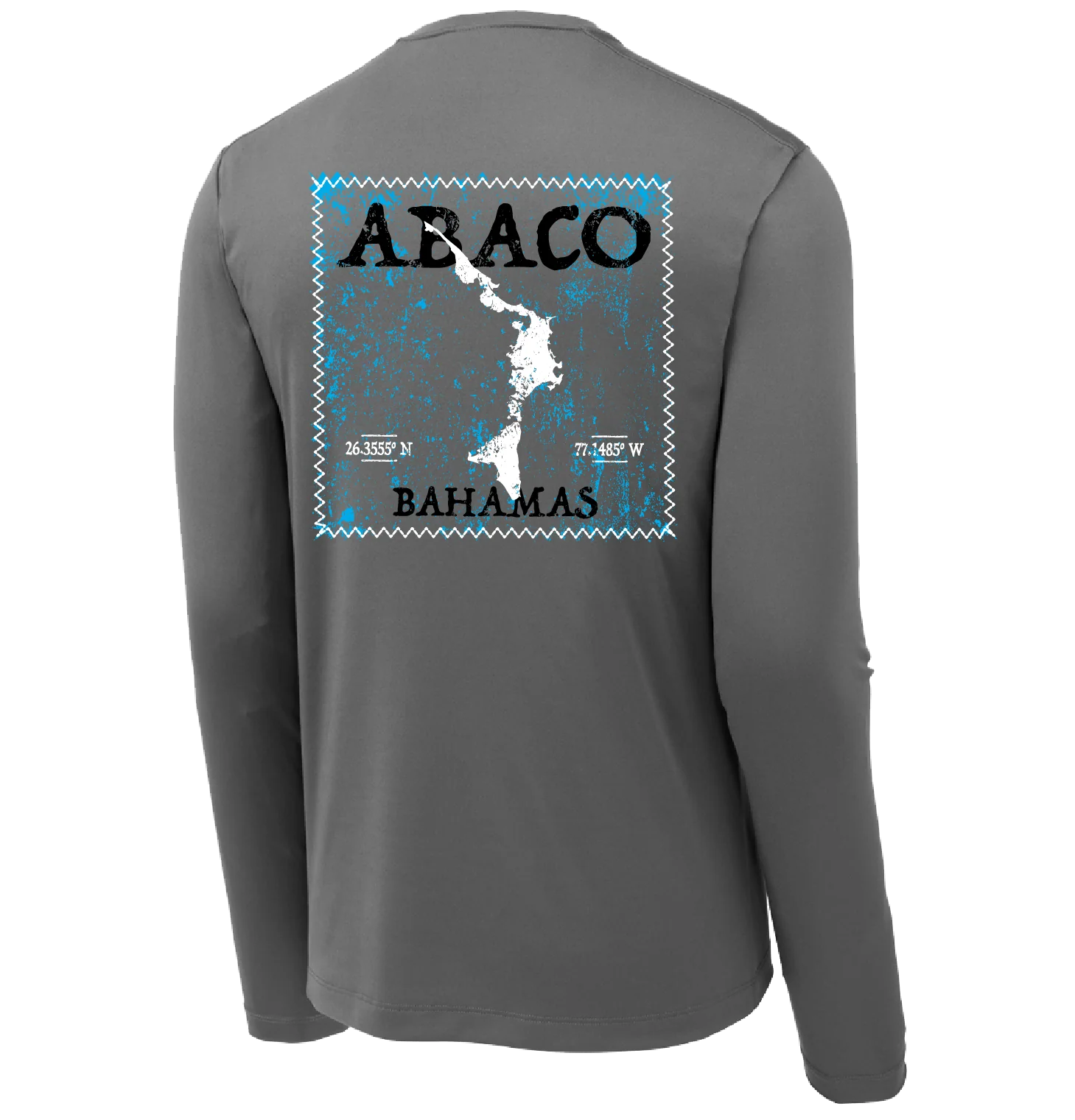 Abaco Island Bahamas UV Performance Shirt - Image 3