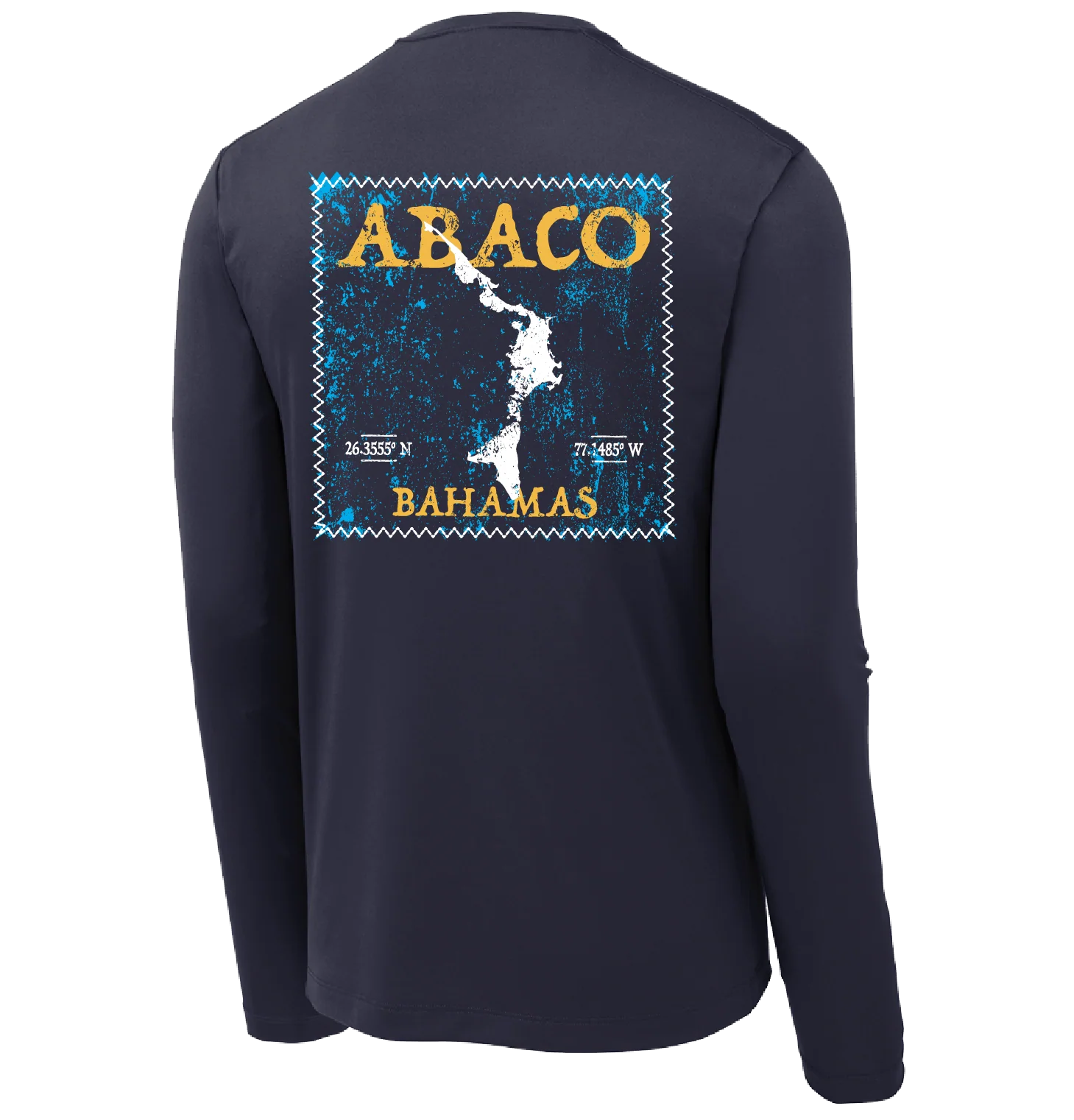 Abaco Island Bahamas UV Performance Shirt - Image 9