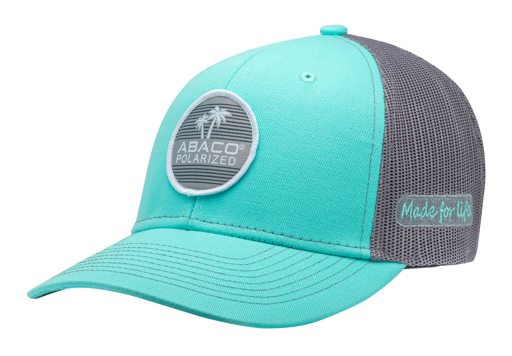 Abaco Polarized Palms Circle Trucker Hat - Image 3